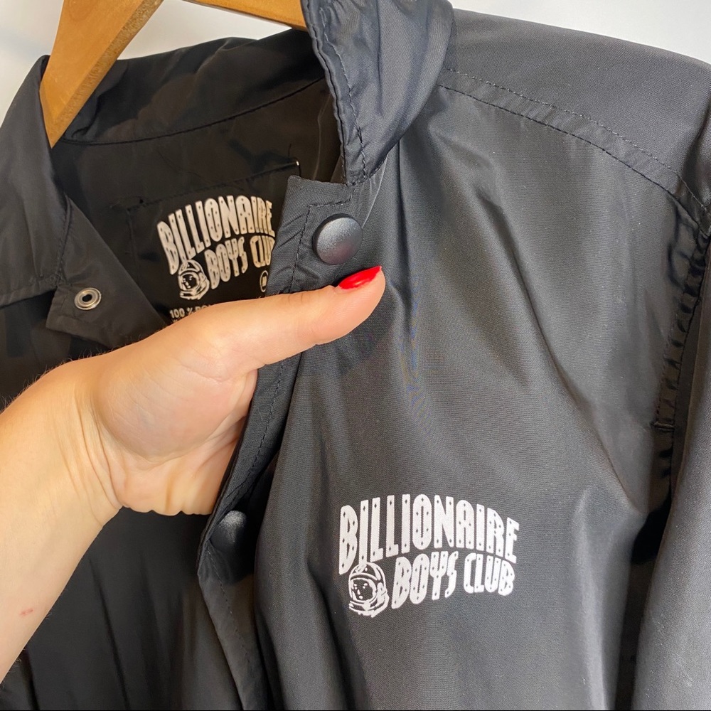 Billionaire Boys Club Black Windbreaker Jacket - Picture 8 of 8